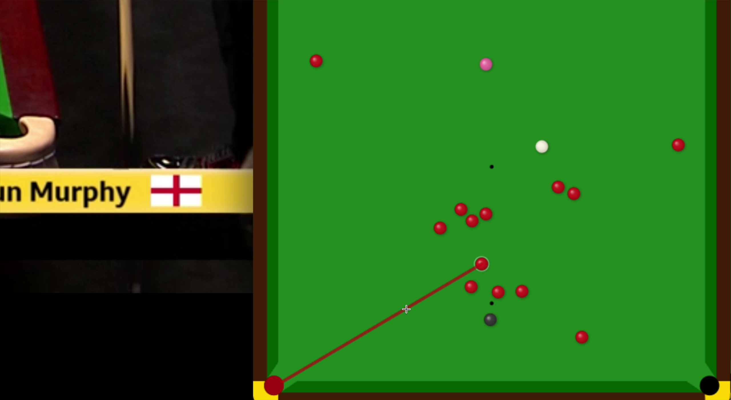Zoomed in image of the PotSpot sidebar showing a red can pass another into a pocket